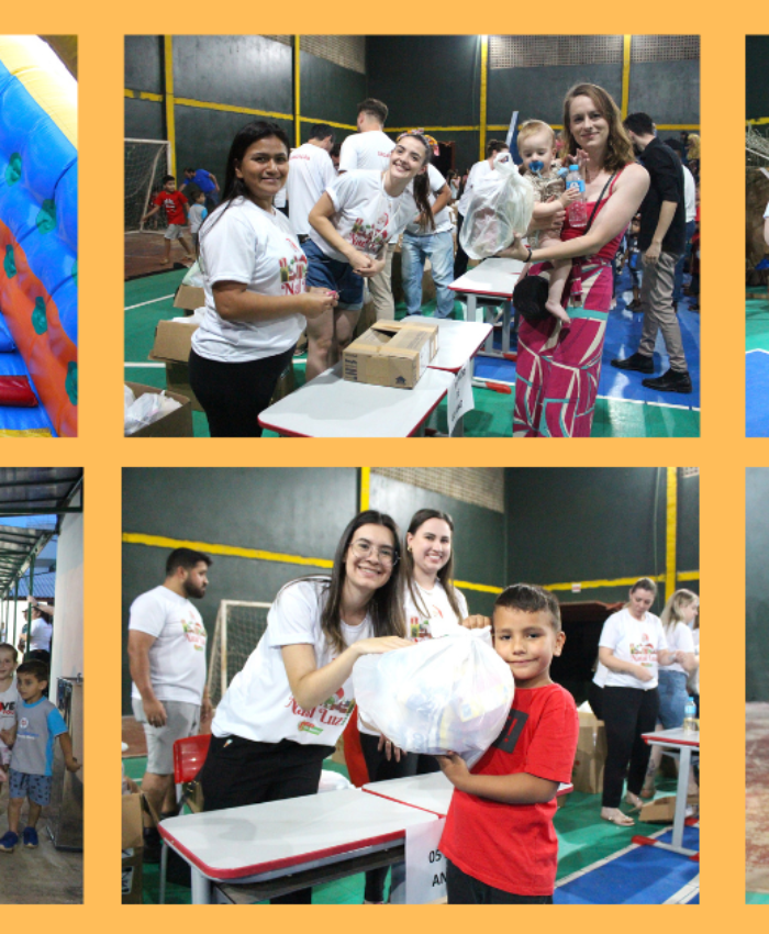 Entrega de presentes às crianças e sorteio de brindes às famílias marcam festividade do Natal Luz na Campininha