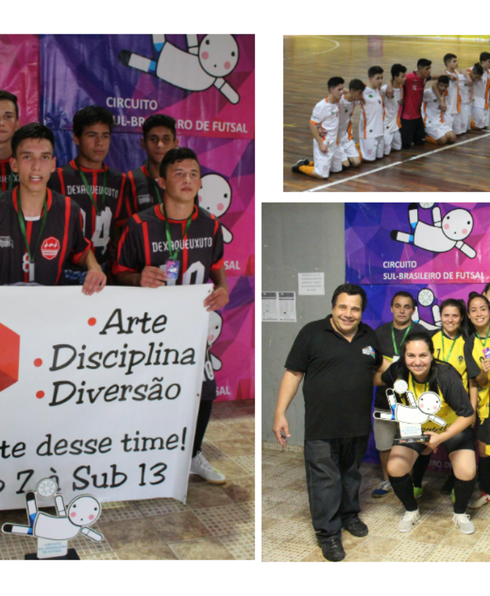 Etapa de Três Barras classifica equipes para a fase final do Circuito Sul Brasileiro de Futsal