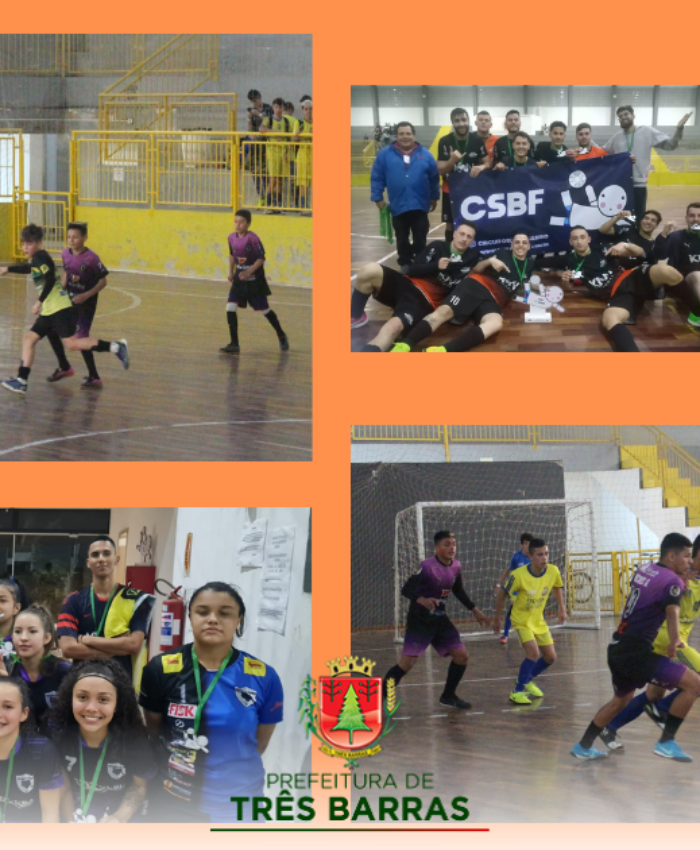 Etapa Três Barras define classificados para fase final do Circuito Sul Brasileiro de Futsal