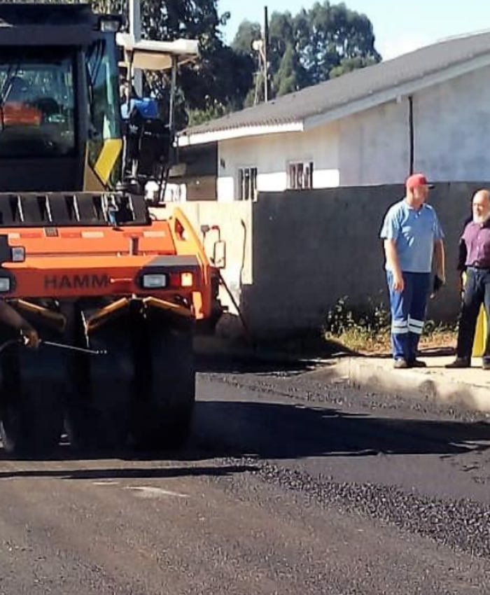 Finalizado o asfaltamento das travessias sobre o Valetão no distrito de São Cristóvão