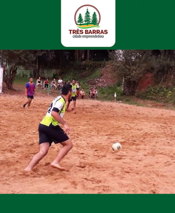 Futebol de Areia já conhece os times semifinalistas em Três Barras