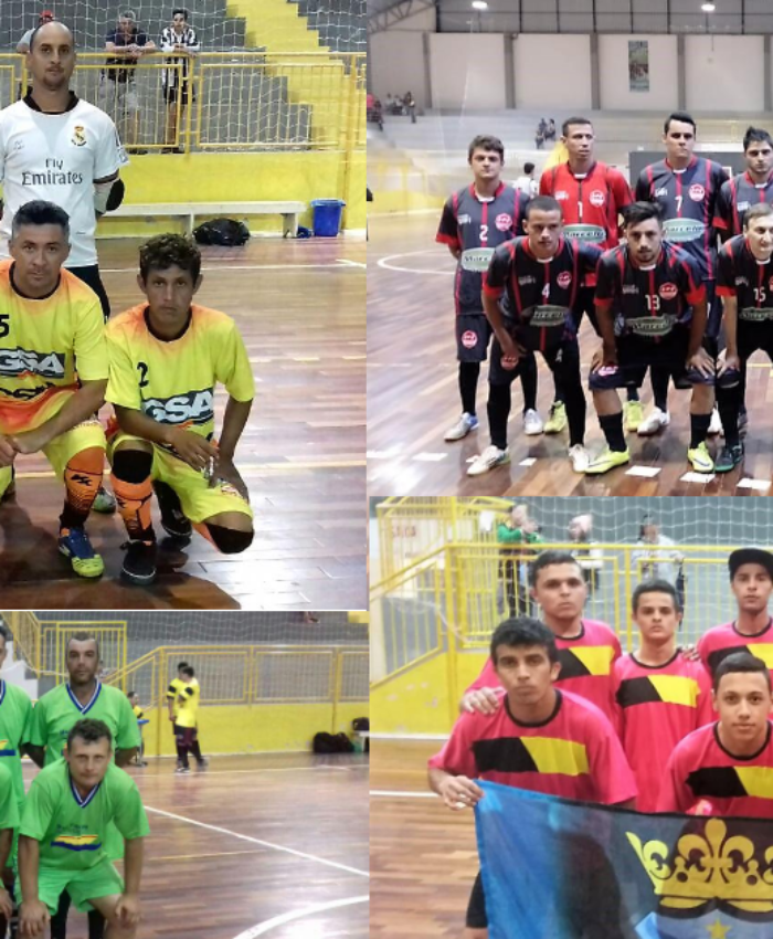 Futsal Livre Masculino começa na noite desta segunda-feira com três jogos