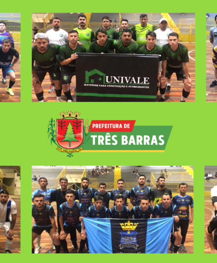 Futsal: quarta rodada da categoria Livre Masculino teve 17 gols em três jogos