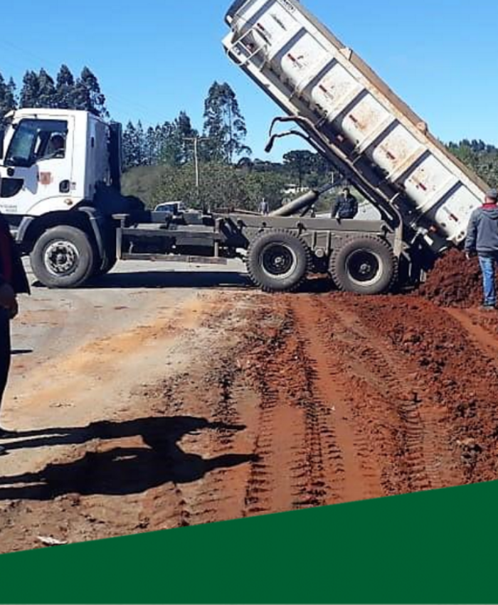 Governo de Três Barras inicia a manutenção emergencial na rodovia estadual SC-120