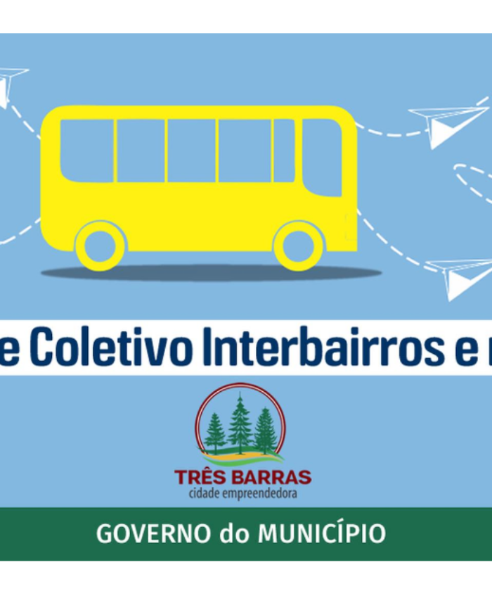 Governo de Três Barras pretende implantar transporte coletivo interbairros e no interior