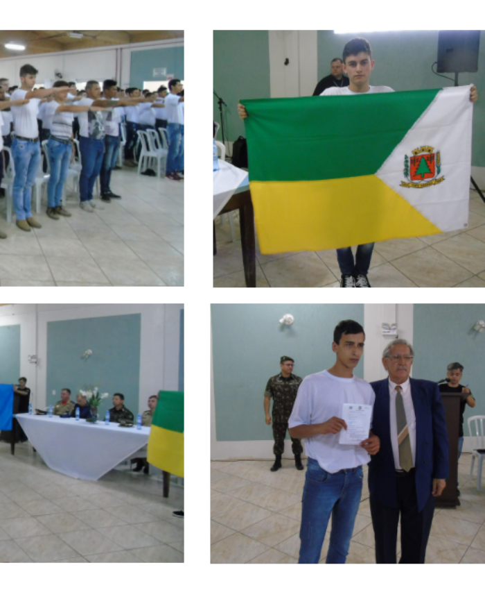 Jovens de Três Barras e região recebem certificados de dispensa do serviço militar