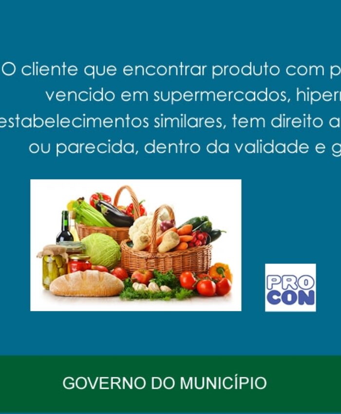 Lei catarinense garante mercadoria grátis para consumidor que achar produto vencido