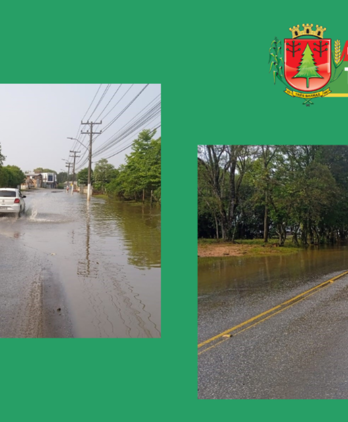 Liberado o acesso Três Barras a Canoinhas pela Avenida Abrahão Mussi, no distrito de São Cristóvão