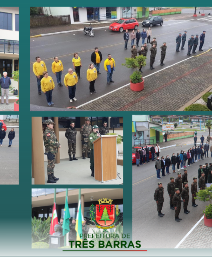 Lions Clube, PROA e Escola Guita Federmann realizam homenagens à Semana da Pátria, em Três Barras