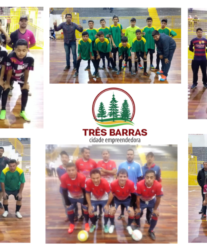 Média de sete gols por partida pela terceira rodada do Futsal Infantil, Feminino e Veteranos