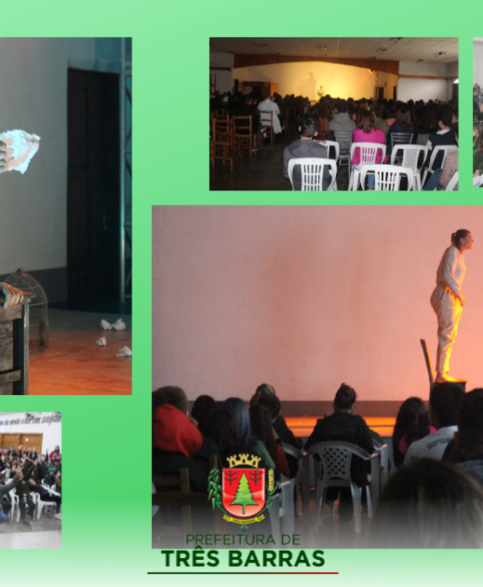 Monólogo teatral a estudantes encerra atividades dedicadas à campanha Setembro Amarelo em Três Barras