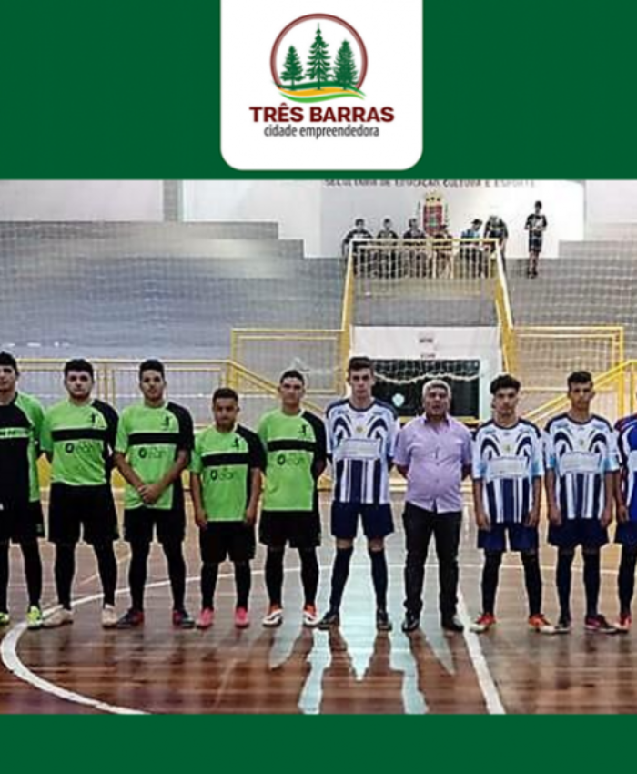 Municipal de Futsal começa com 24 gols nas categorias Infantil e Livre