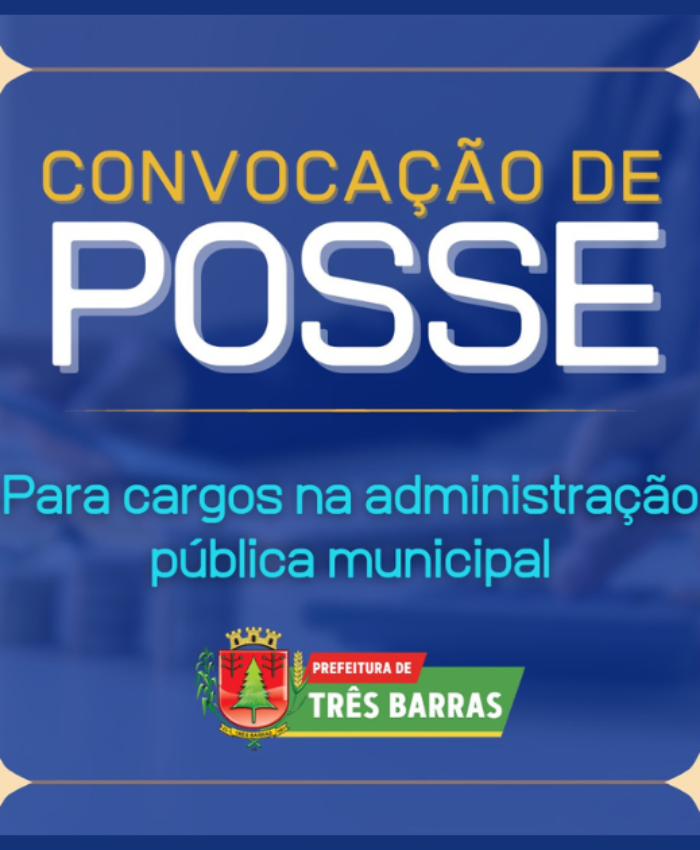Município de Três Barras convoca candidatas aprovadas em processo seletivo para o cargo de técnico de enfermagem