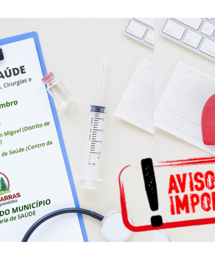 Mutirão vai autorizar mais de 650 procedimentos de saúde em Três Barras neste sábado