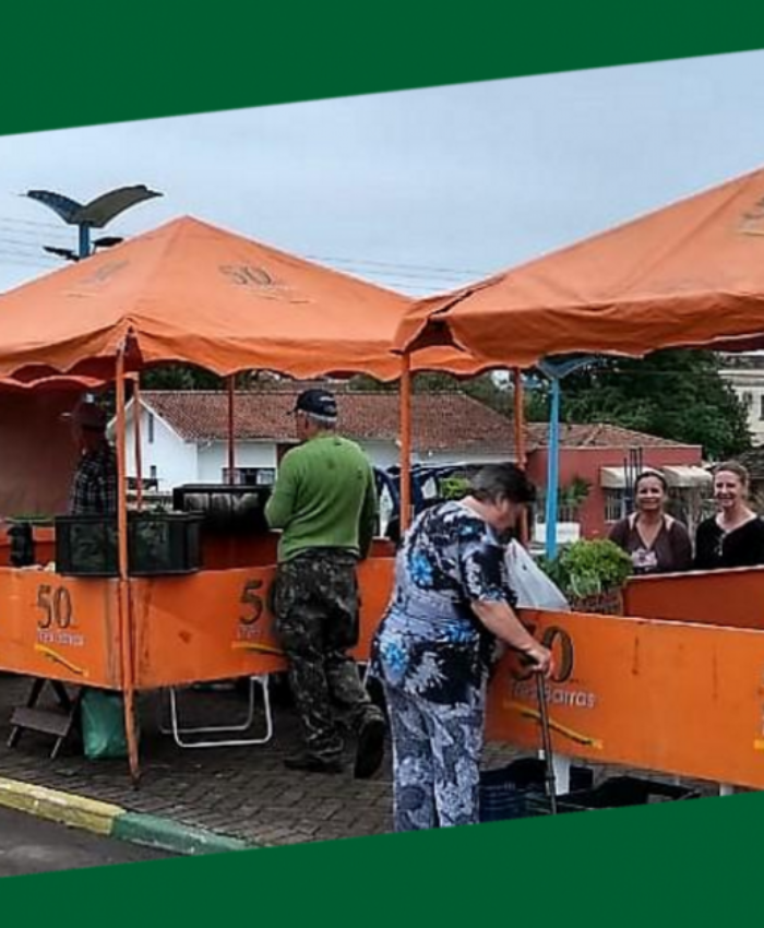 Nesta quarta-feira tem Feira da Agricultura Familiar no centro da cidade