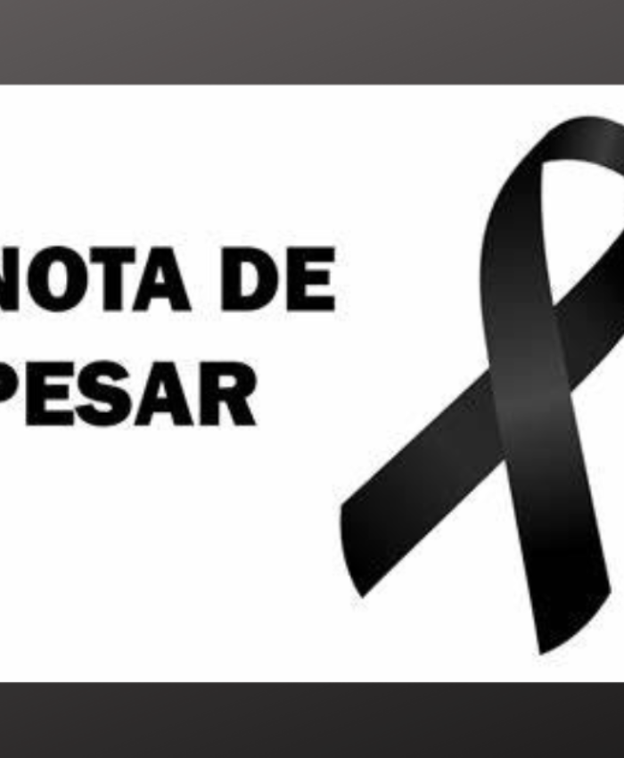 Nota de pesar pela morte do estudante Isac Etur Paiano, de 9 anos de idade