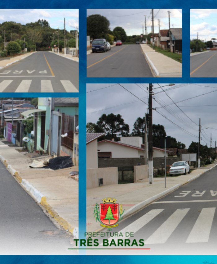 Mais 12 ruas do distrito de São Cristóvão foram asfaltadas neste último ano