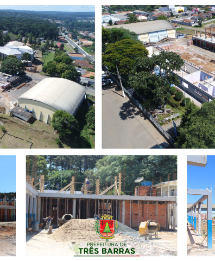 Obras de reforma e ampliação da EBM Guita Federmann seguem em ritmo acelerado