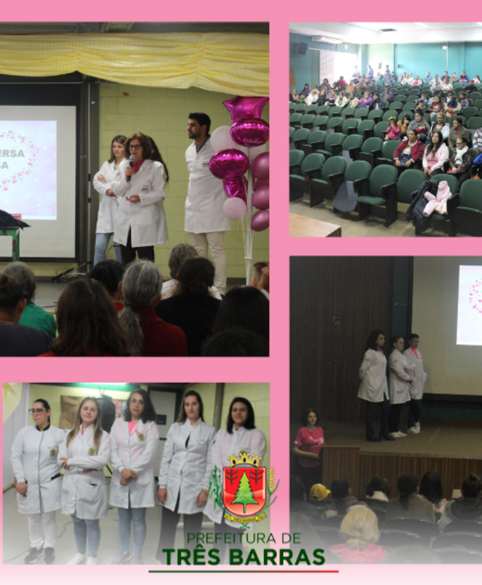 Palestras sobre a campanha Outubro Rosa reúnem mulheres cadastradas no programa Sacolão