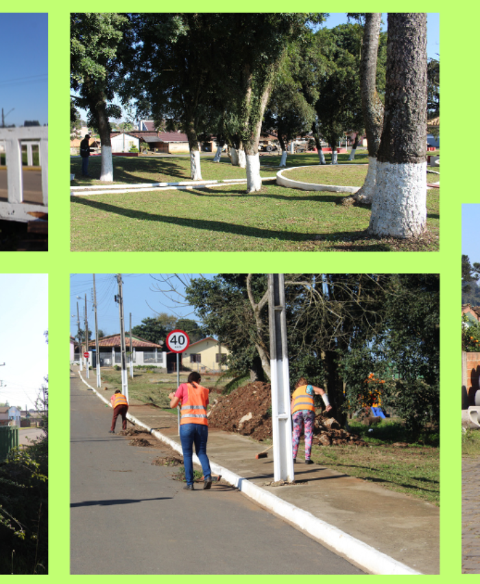 Pinturas em pontes, serviços de manutenção e colocação de tubos marcam a semana de trabalhos da Intendência Distrital
