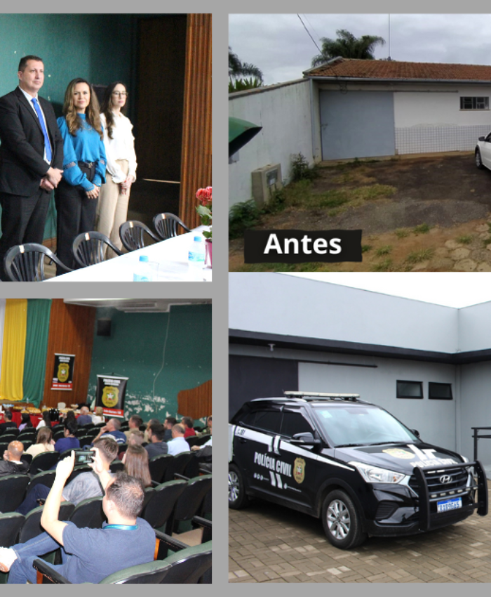 Polícia Civil reinaugura instalações da Delegacia de Três Barras; local conta com Sala Lilás para atendimento às mulheres vítimas de violência