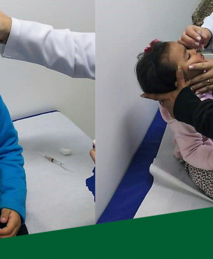 Pólio e Sarampo: Três Barras está a menos de 10% de alcançar a meta de vacinação
