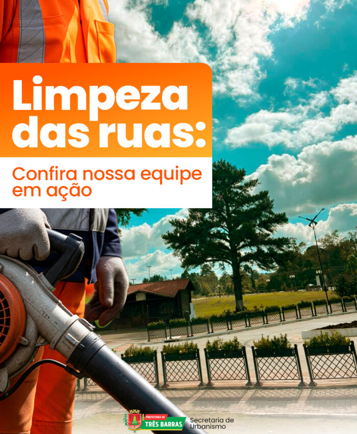 Confira as ações realizadas pela Secretaria de Urbanismo e Limpeza Pública