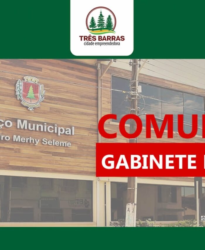 Prefeito não atenderá comunidade nesta quarta-feira