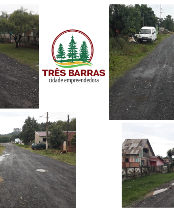 Prefeitura de Três Barras abre licitação para calçamento de duas ruas no São Cristóvão