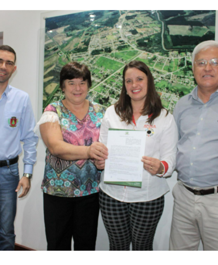 Prefeitura de Três Barras garante o repasse de R$ 20 mil à Apoca por meio de termo de colaboração
