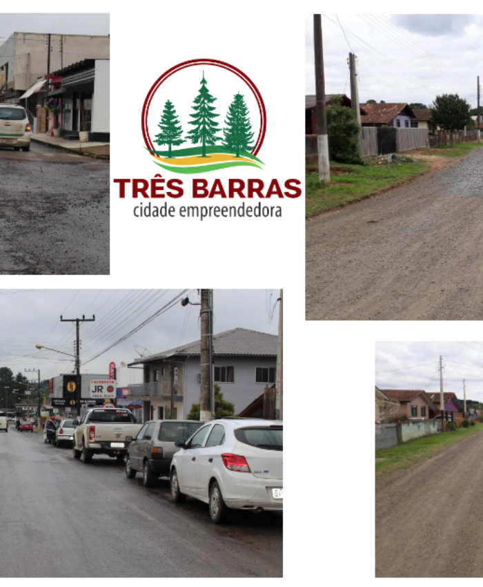 Prefeitura de Três Barras licita revitalização da Avenida Rigesa e pavimentação de 12 ruas