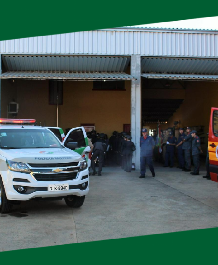 Prefeitura faz a entrega de viaturas ao Corpo de Bombeiros e Polícia Militar de Três Barras