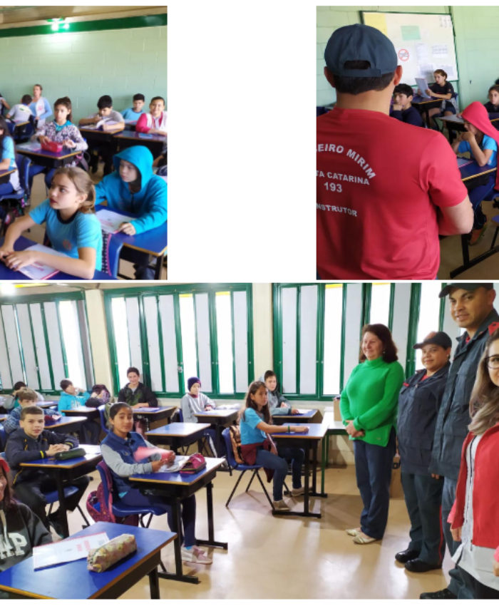 Projeto Bombeiro Mirim inicia para 110 estudantes da EBM João Pacheco de Miranda Lima (Caic)