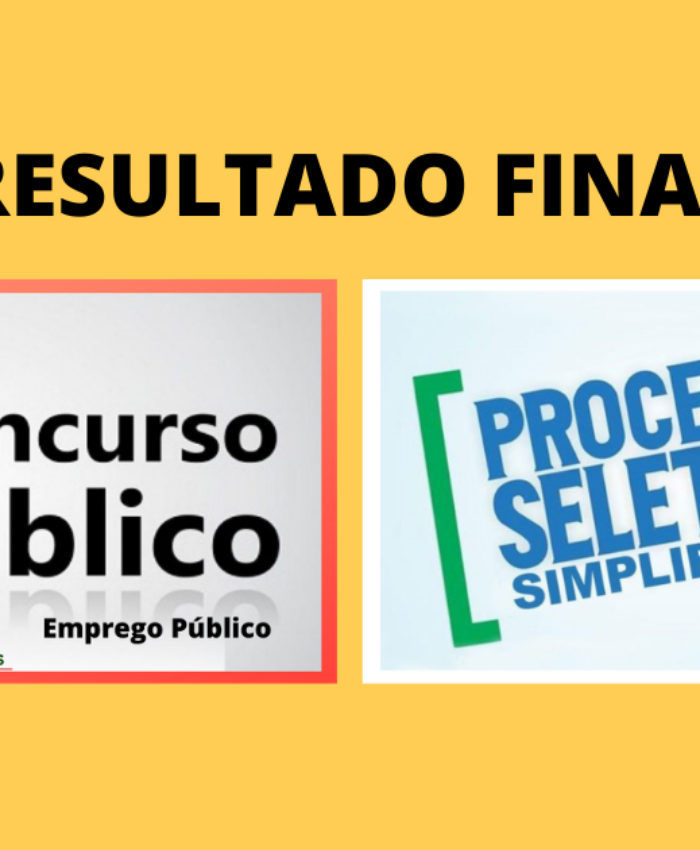 Resultado final: processo seletivo simplificado e concurso público para o quadro da saúde