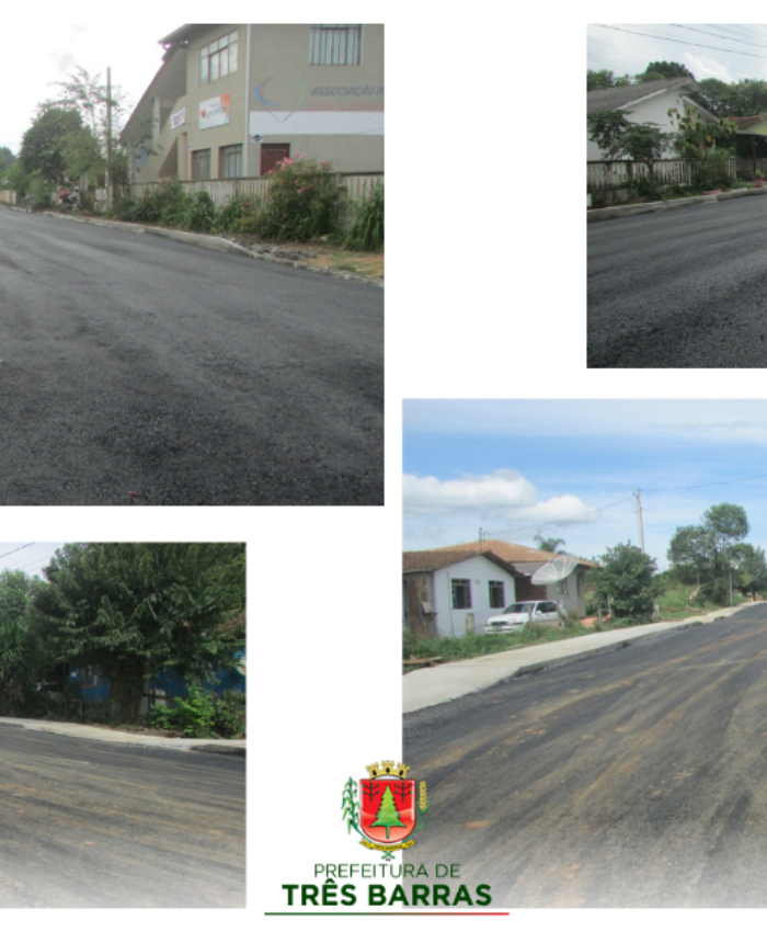 Rua Santo Antônio, no São Cristóvão, recebe asfalto numa extensão de 286 metros lineares