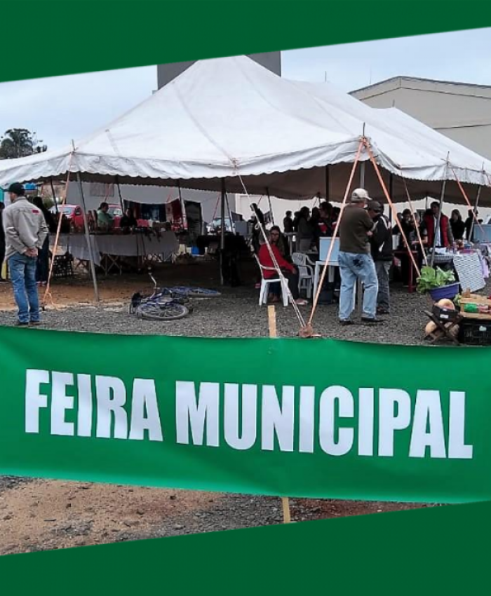 Sábado é dia de Feira Municipal de Artesanato e Produtos Coloniais
