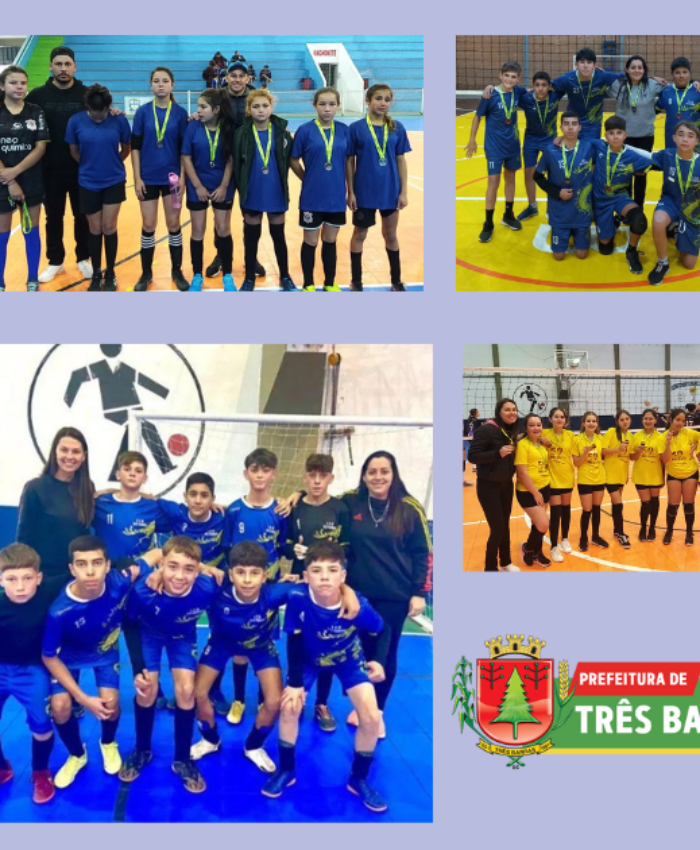 Saiba como foi a participação de Três Barras na etapa microrregional dos JESC 12 a 14 anos