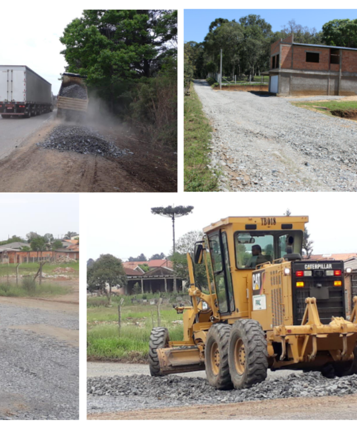 Secretaria de Viação e Obras realiza reparos em estradas do interior e manutenção em bairro da cidade