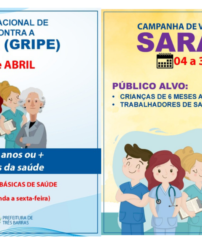 Sinal verde para as campanhas de vacinação contra a gripe e sarampo
