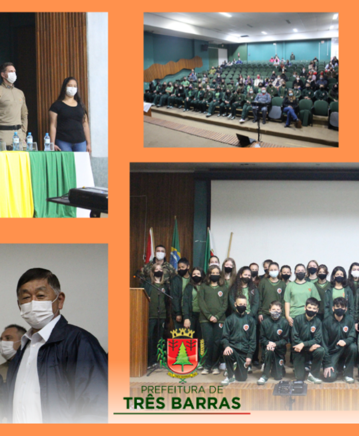 Solenidade marca o início do curso de formação de Protetores Ambientais em Três Barras