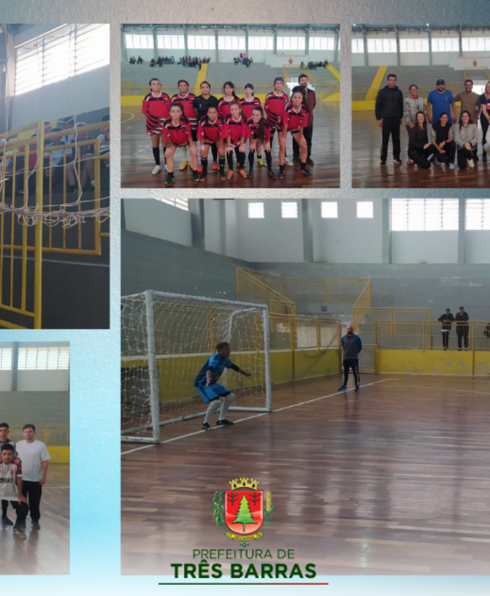 Três Barras define escolas classificadas para o microrregional dos JESC 15 a 17 anos