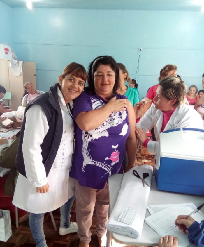 Três Barras está a menos de 10% de alcançar a meta de vacinação contra a gripe