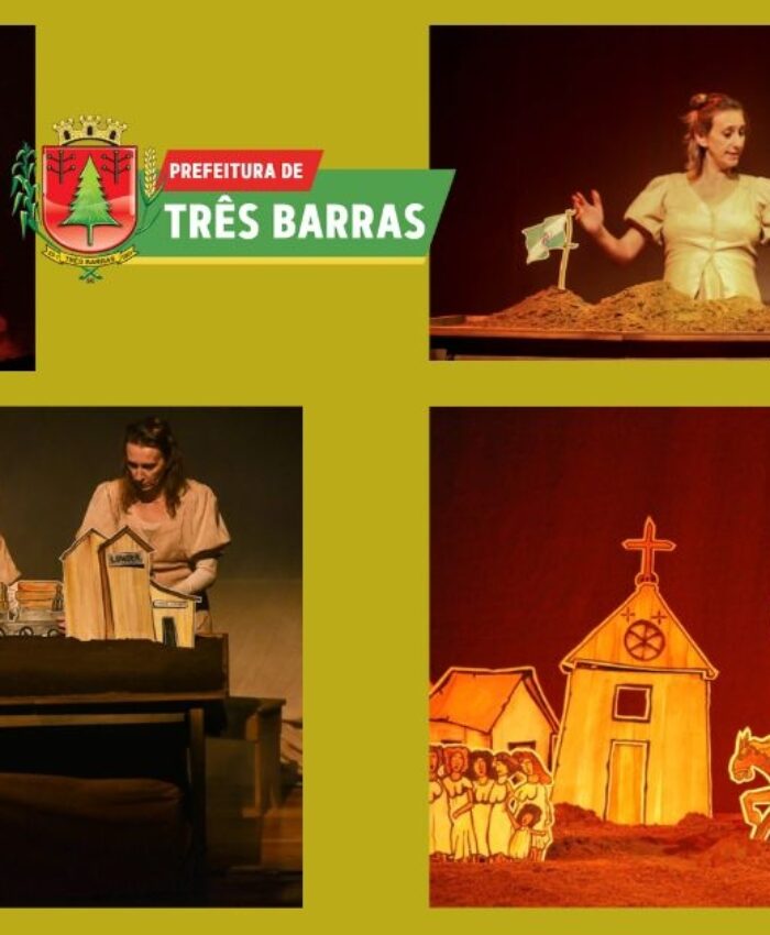 Três Barras receberá espetáculo teatral, exibição de documentário, palestra e roda de conversa sobre a Guerra do Contestado