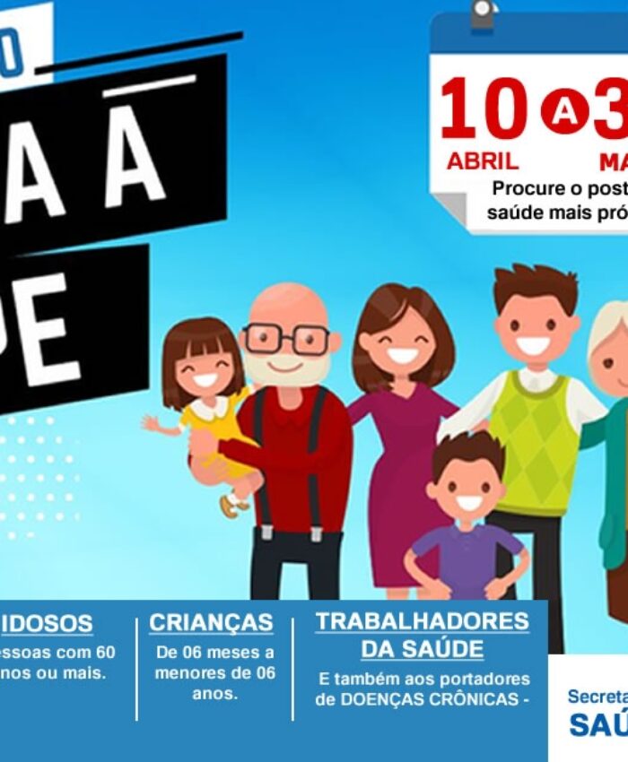 Vacinação contra a gripe é aberta aos demais grupos prioritários