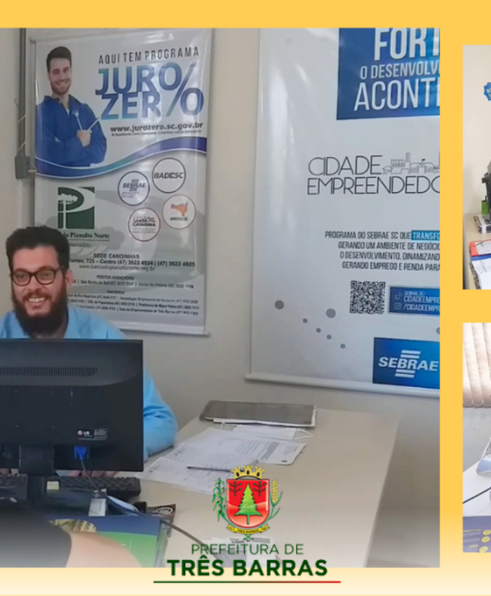Saiba mais sobre os serviços ofertados pela Sala do Empreendedor de Três Barras