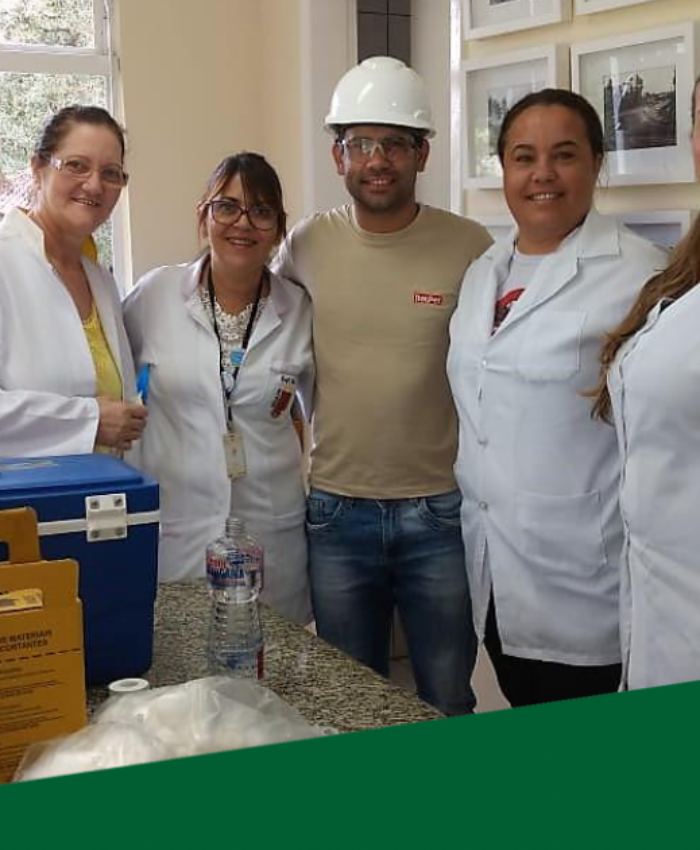 Vigilância Epidemiológica finaliza esquema vacinal em trabalhadores de empresa do interior do município