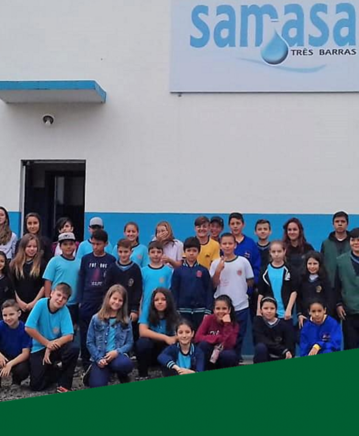 Visitas guiadas na ETA do Samasa tiveram sequência com alunos de mais duas escolas